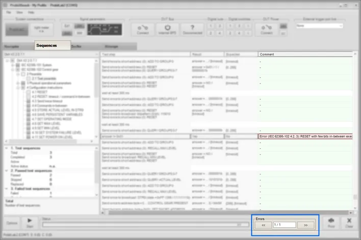 Analyse the Results – Sequence