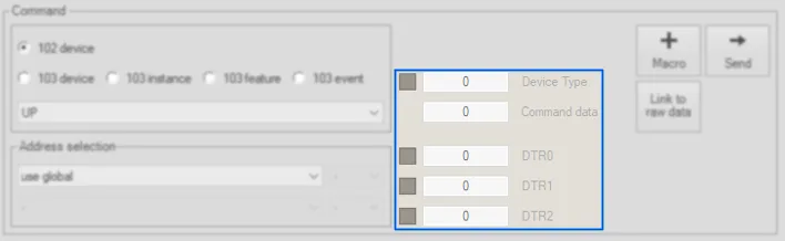 Select command from list