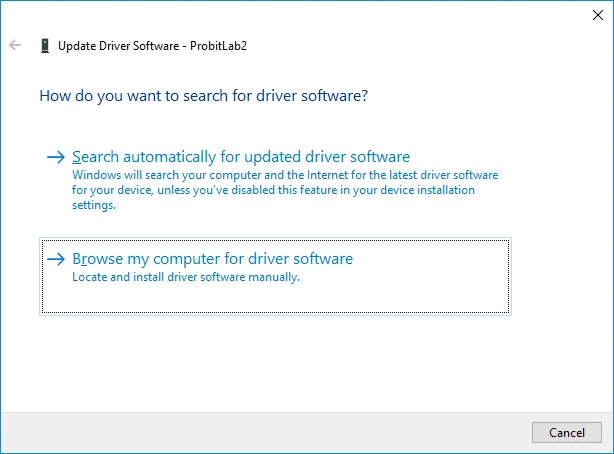 Select the drivers
