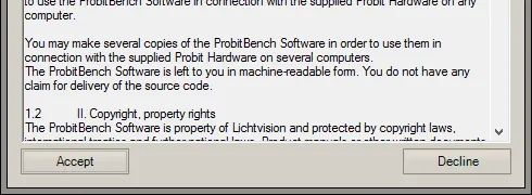 Start the "ProbitBench.exe"
