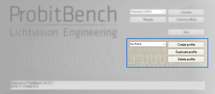 Setup your ProbitBench profile