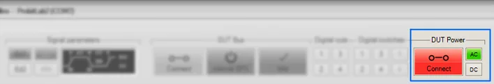 Plain Commands – DUT Power