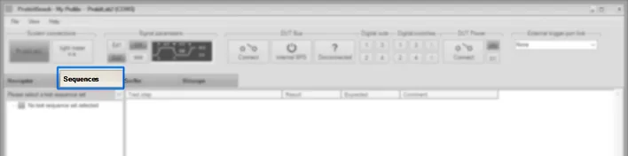 Select "Sequences"